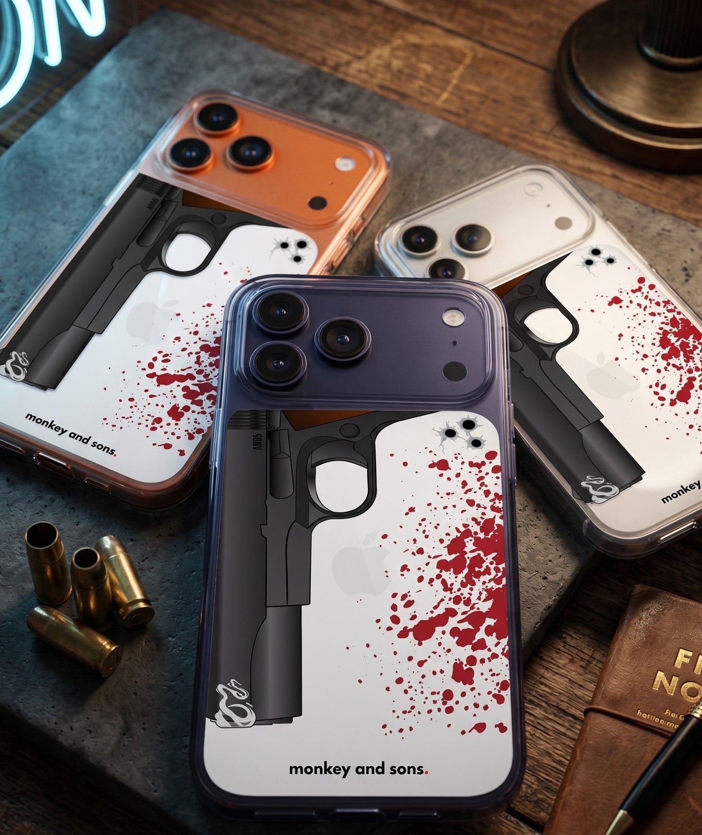 Lock & Load Clear Case – Premium Cover for iPhone