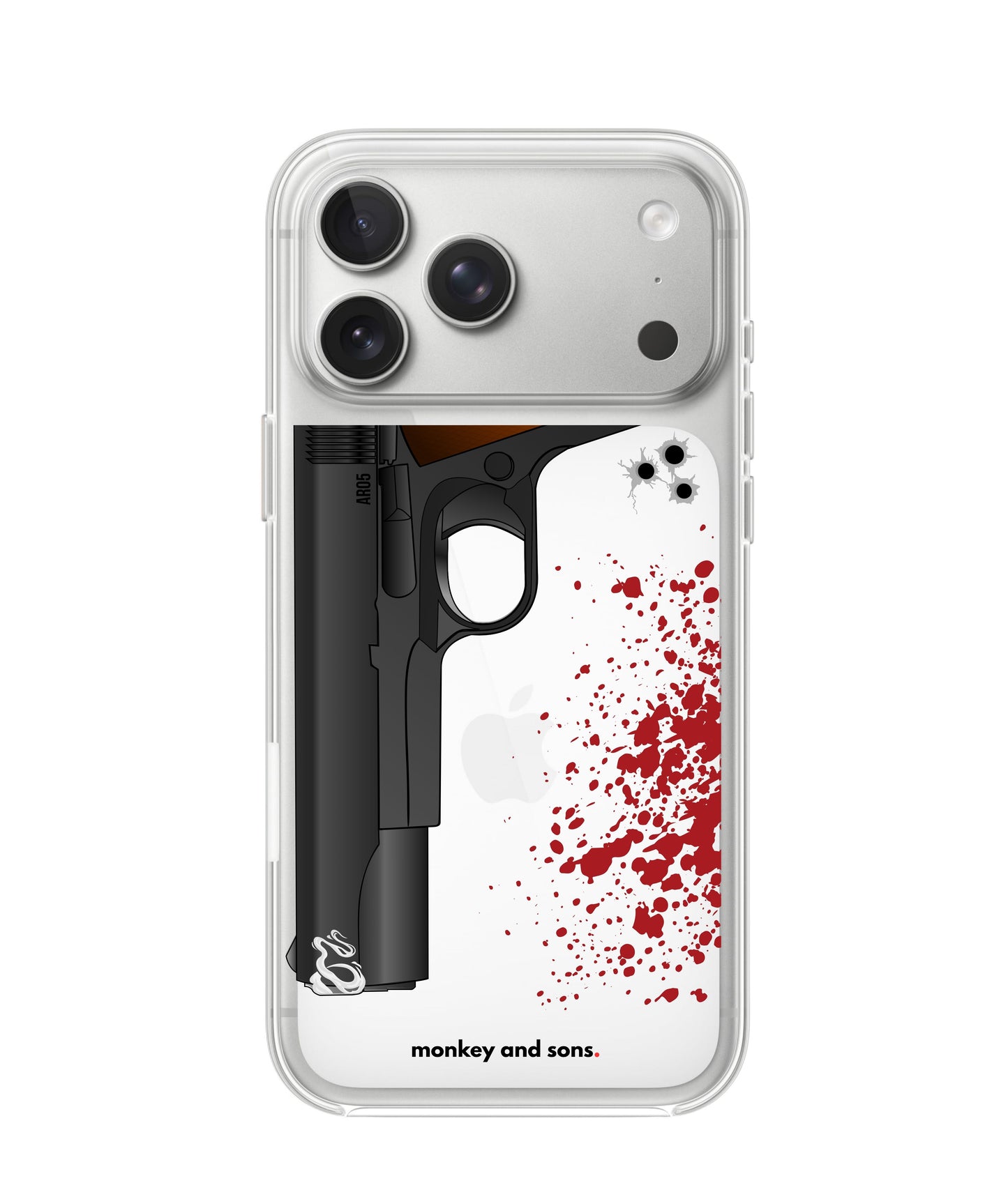 Lock & Load Clear Case – Premium Cover for iPhone