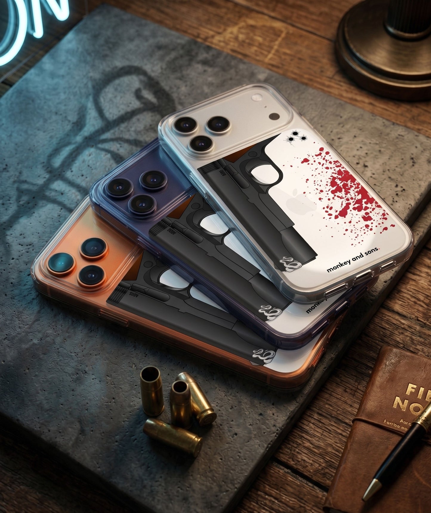 Lock & Load Clear Case – Premium Cover for iPhone