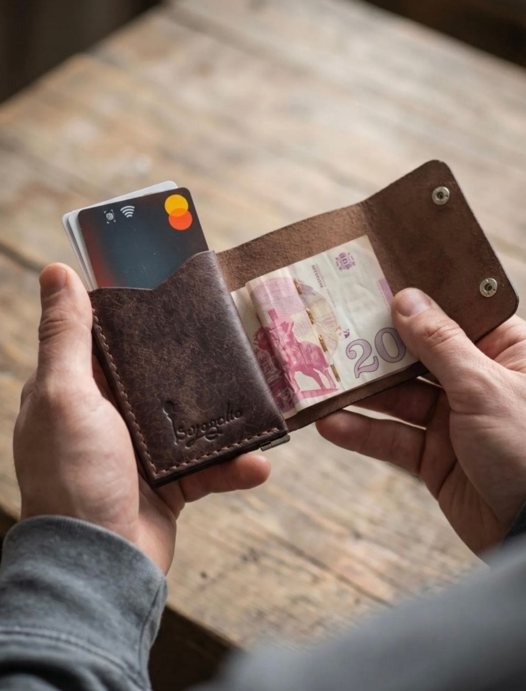 The Ultimate Leather Tri-Fold Wallet