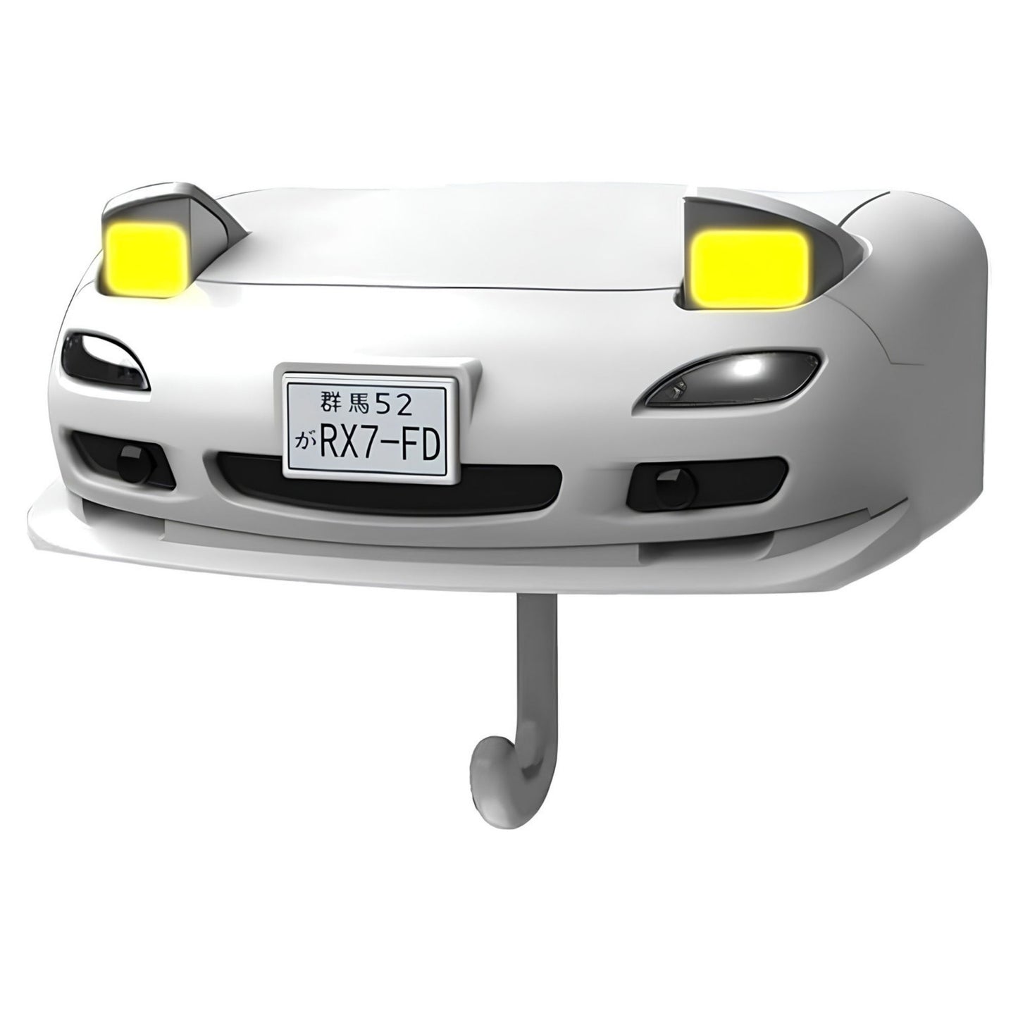 Mazda RX-7 FD Inspired LED Wall Key Holder – Car Face Hook Organizer With Pop-Up Headlights – Unique Key Hanger